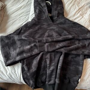 Black Camouflage Hoodie